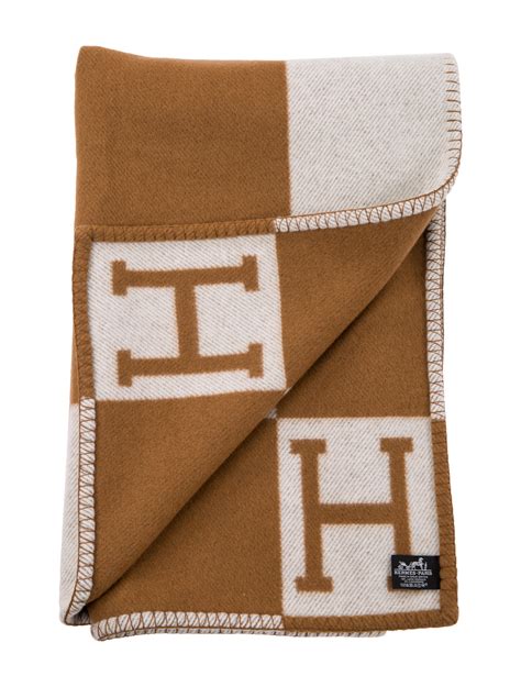 hermes throws blanket